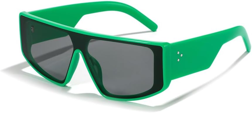 

Солнцезащитные очки в стиле ретро-панк для женщин и мужчин, винтажные солнцезащитные очки с защитой от УФ-излучения UV400 для использования на открытом воздухе HDUBFY, 4