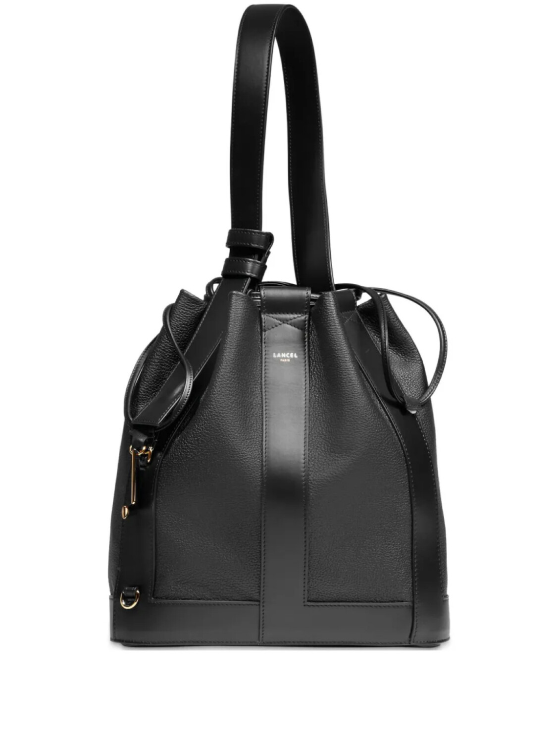 

Сумка-ведро Lancel Elles среднего размера, черный