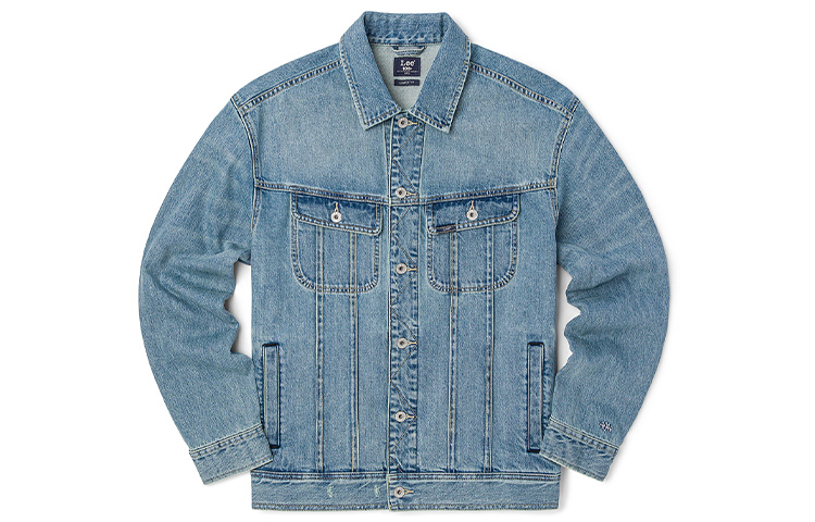 

Lee Джинсовая куртка мужская средняя синяя, Medium Blue