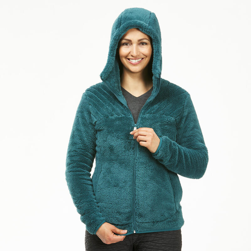 

Куртка флисовая Quechua, бирюзовый