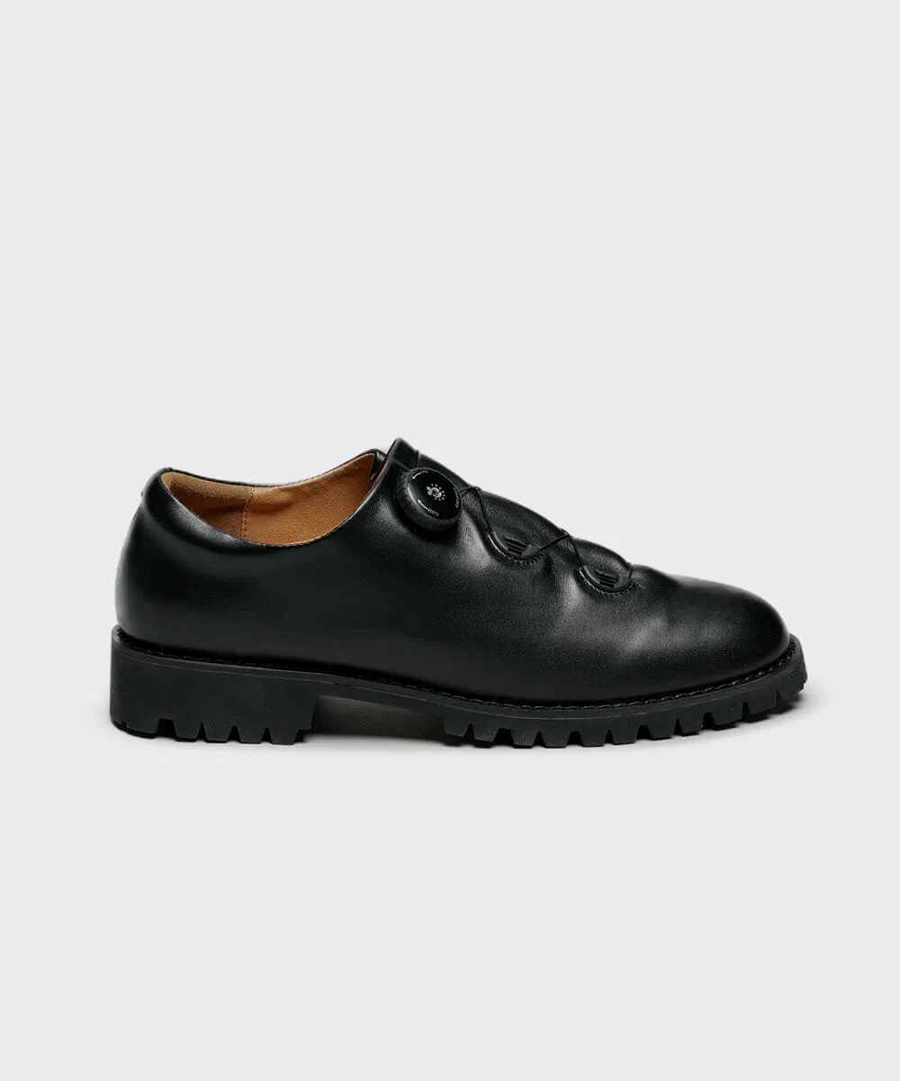 Мужские лоферы Molle Shoes F/L Mountain чёрные — фото 2