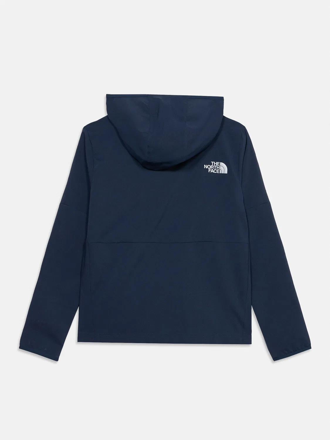 Спортивная толстовка на молнии с надписью 'НА ТРОПЕ' The North Face, Navy — фото 2