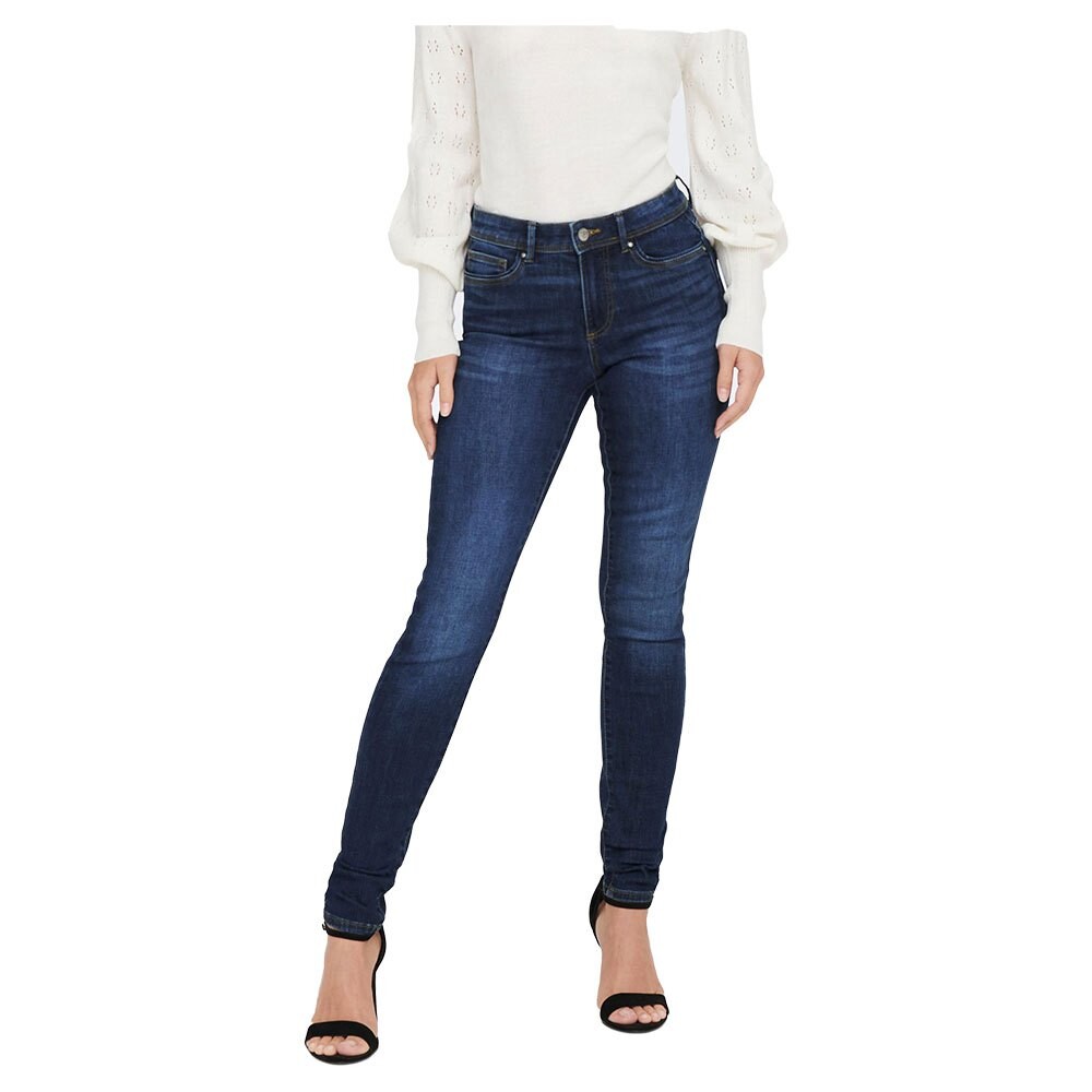 

Джинсы Only Wauw Skinny Fit Bj581 Mid Waist, синий
