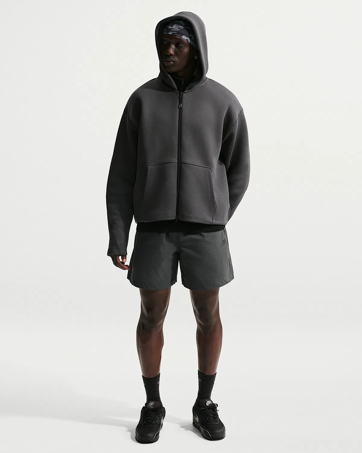 Мужские шорты Nike Tech Woven, Anthracite
