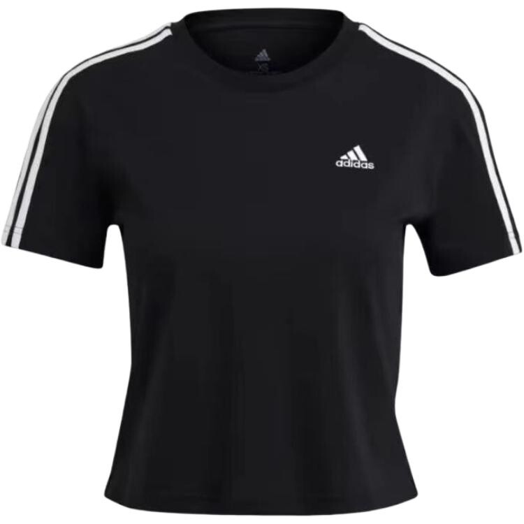 

Футболка женская черная Adidas, черный