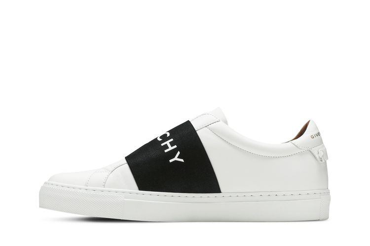 Кроссовки Givenchy Wmns Strap 'Urban Street Logo - White Black Webbing', белый — фото 3