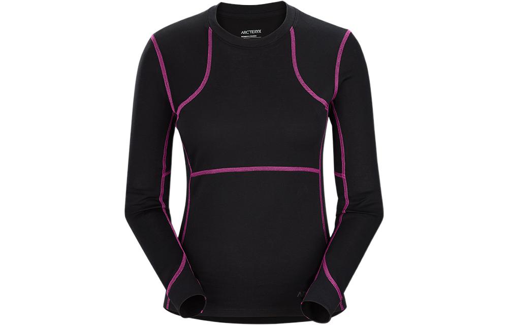 SYSTEM_A FW22 Футболка с втачным рукавом женская Arcteryx, ultra фиолетовый/intense фиолетовый — фото 3