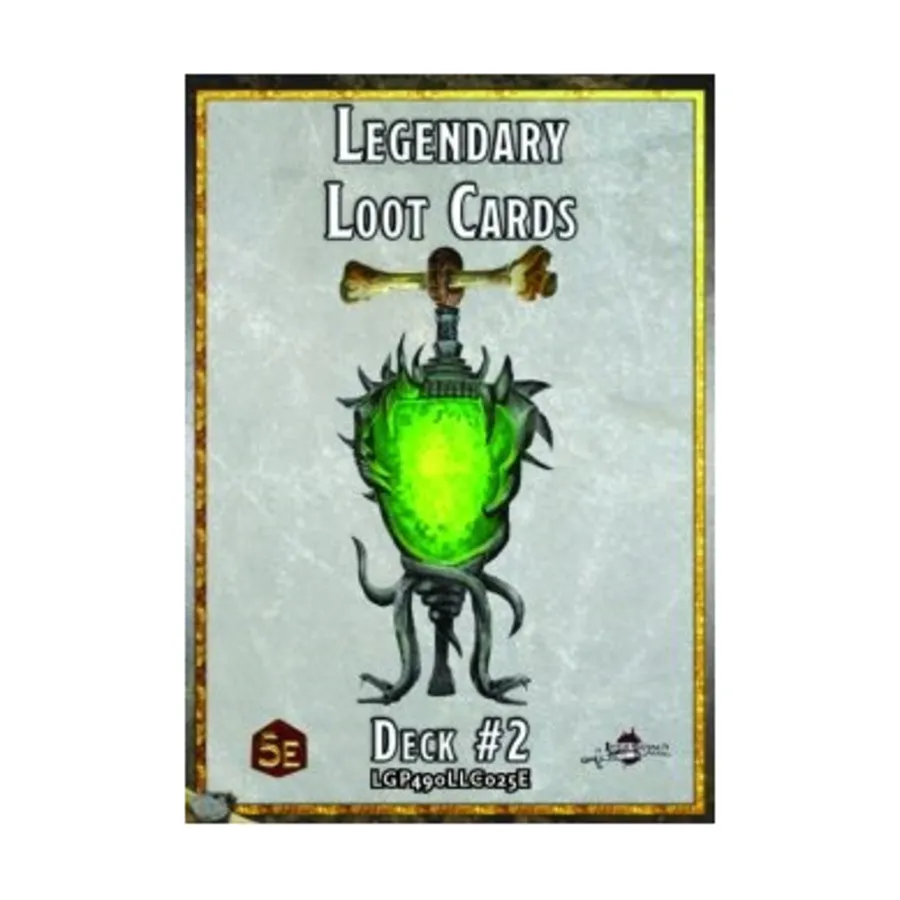 

Бокс-сет Legendary Loot Cards Deck #2, Dungeons & Dragons (5th Edition) - Rulebooks, Sourcebooks & Supplements (Legendary Games)