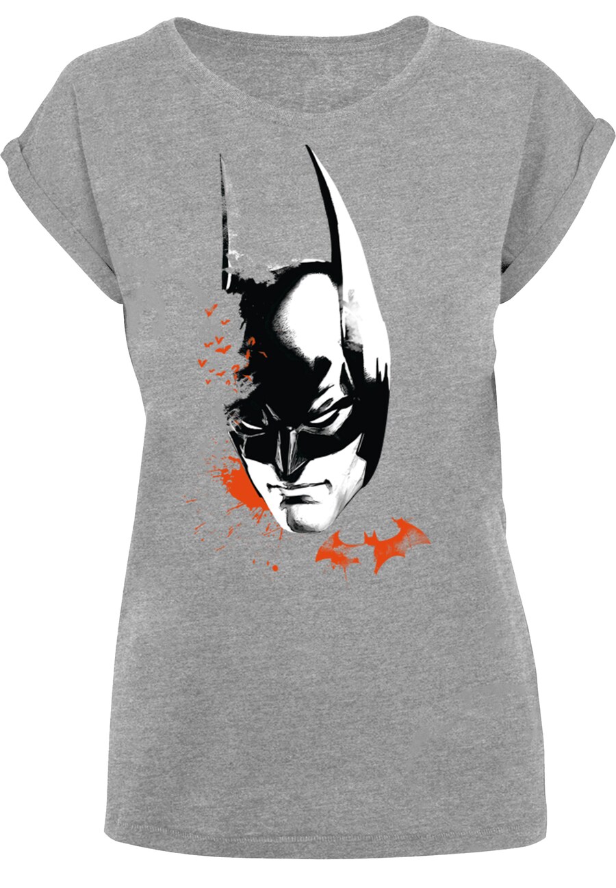 

Рубашка F4NT4STIC DC Comics Batman Arkham Knight Bats Face, серый