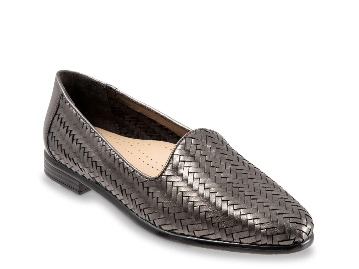 Слипоны Liz III Trotters, оловянный металлик