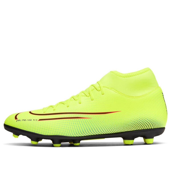 

Кроссовки mercurial superfly 7 club mds mg 'lemon venom aurora' Nike, черный