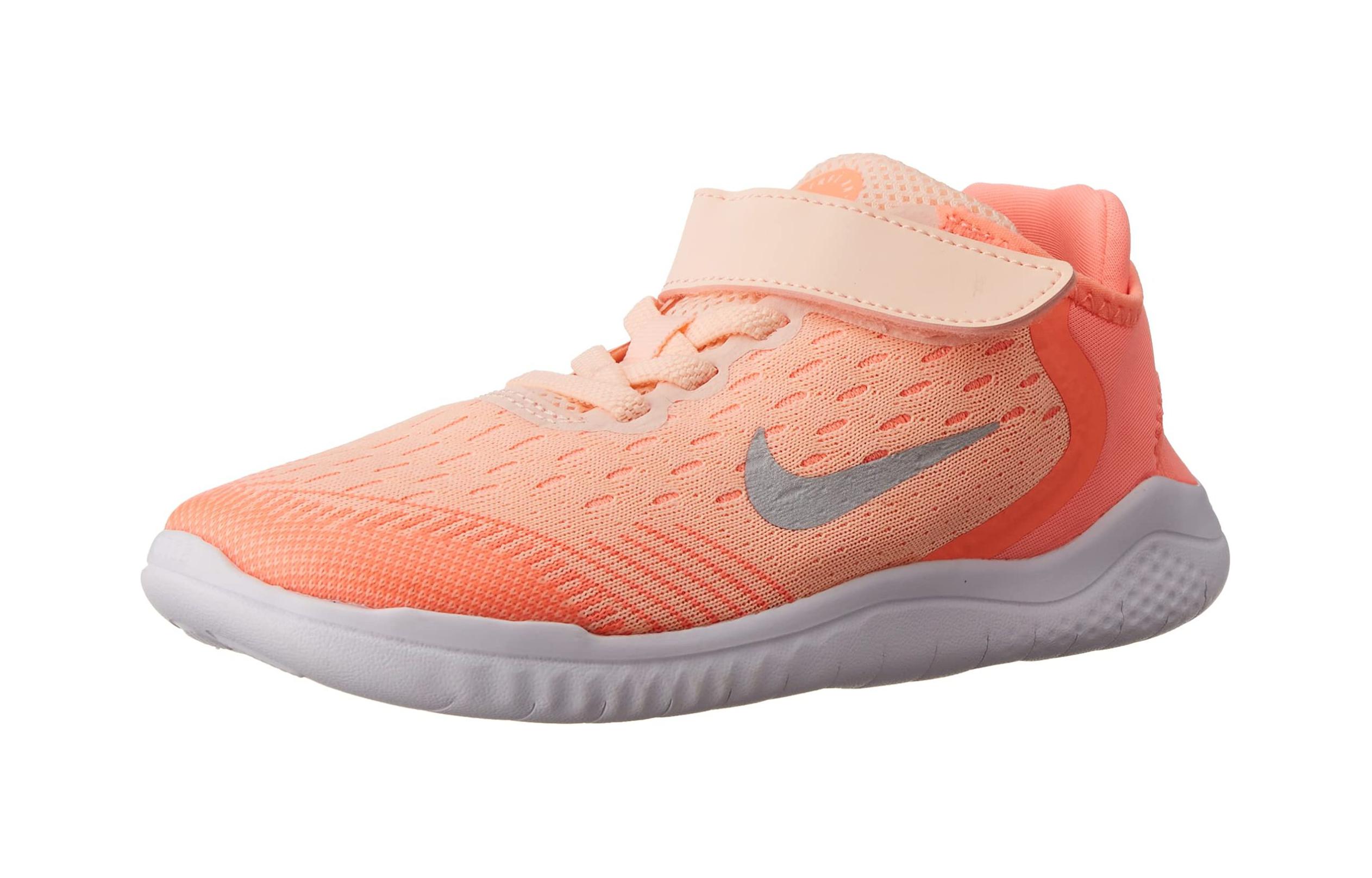 

Детские кроссовки Nike Free RN для дошкольников Оранжевый Белый