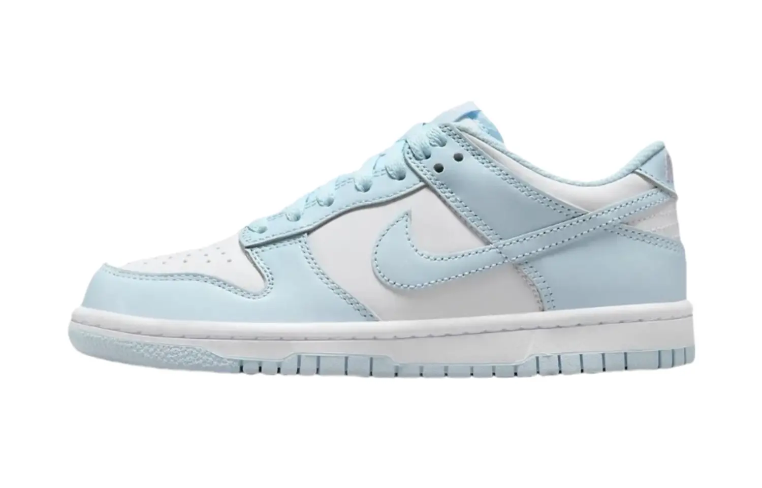 Кроссовки Nike Dunk Skateboarding Shoes Women's Low-top Blue/White/Pink, синий/белый/розовый — фото 2