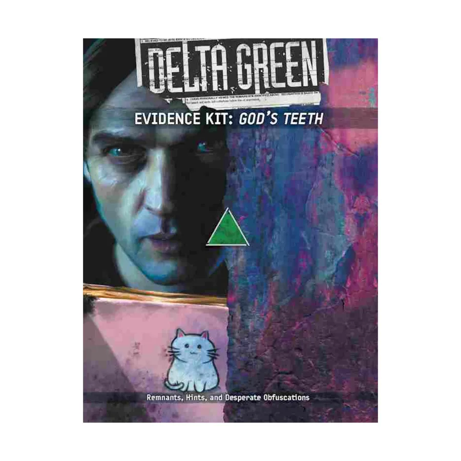 

Evidence Kit - God's Teeth, Delta Green - Core & Assorted (Arc Dream Publishing), мягкая обложка