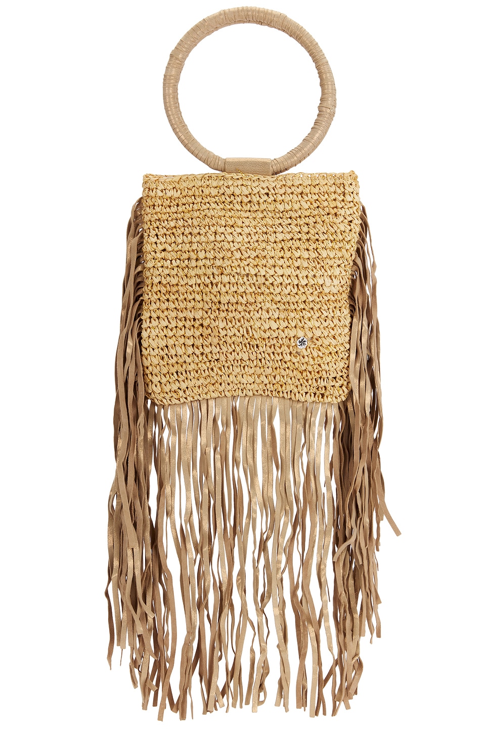 

Клатч Modica Florabella, natural & gold