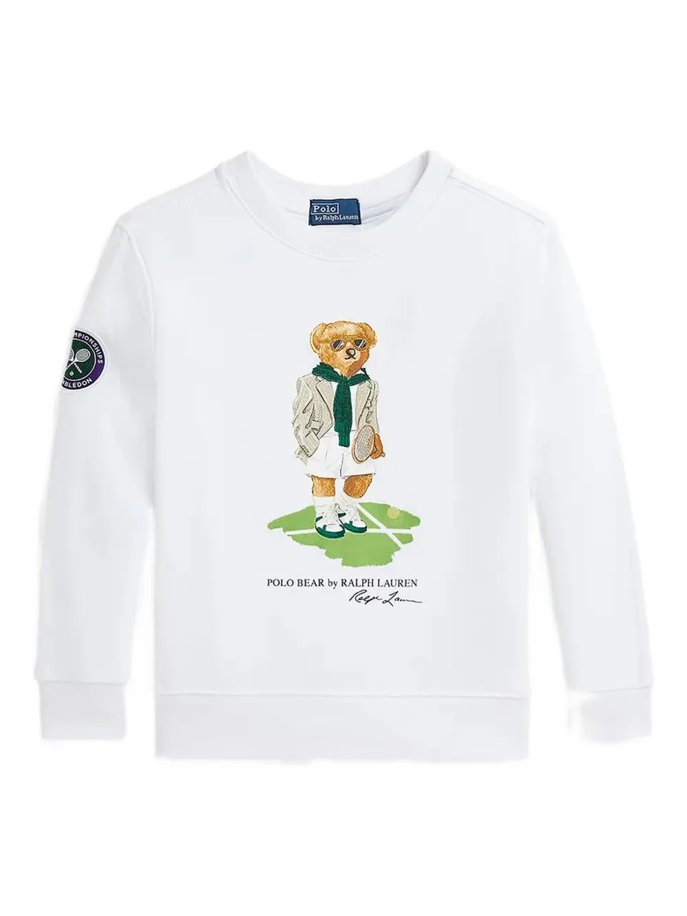 

Толстовка с нашивкой-логотипом POLO RALPH LAUREN KIDS, белый