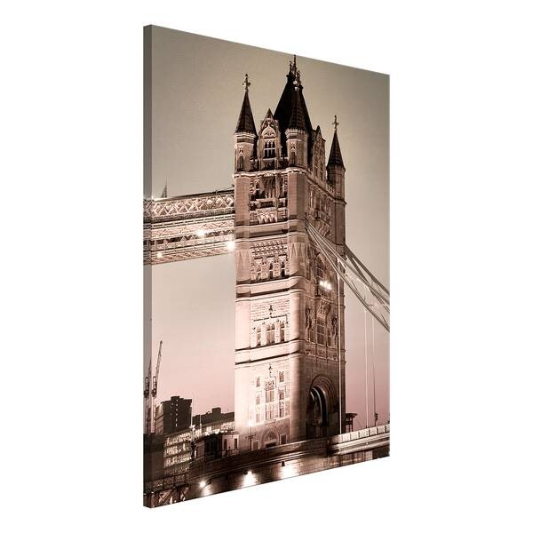 

Фреска Artgeist London Bridge, коричневый