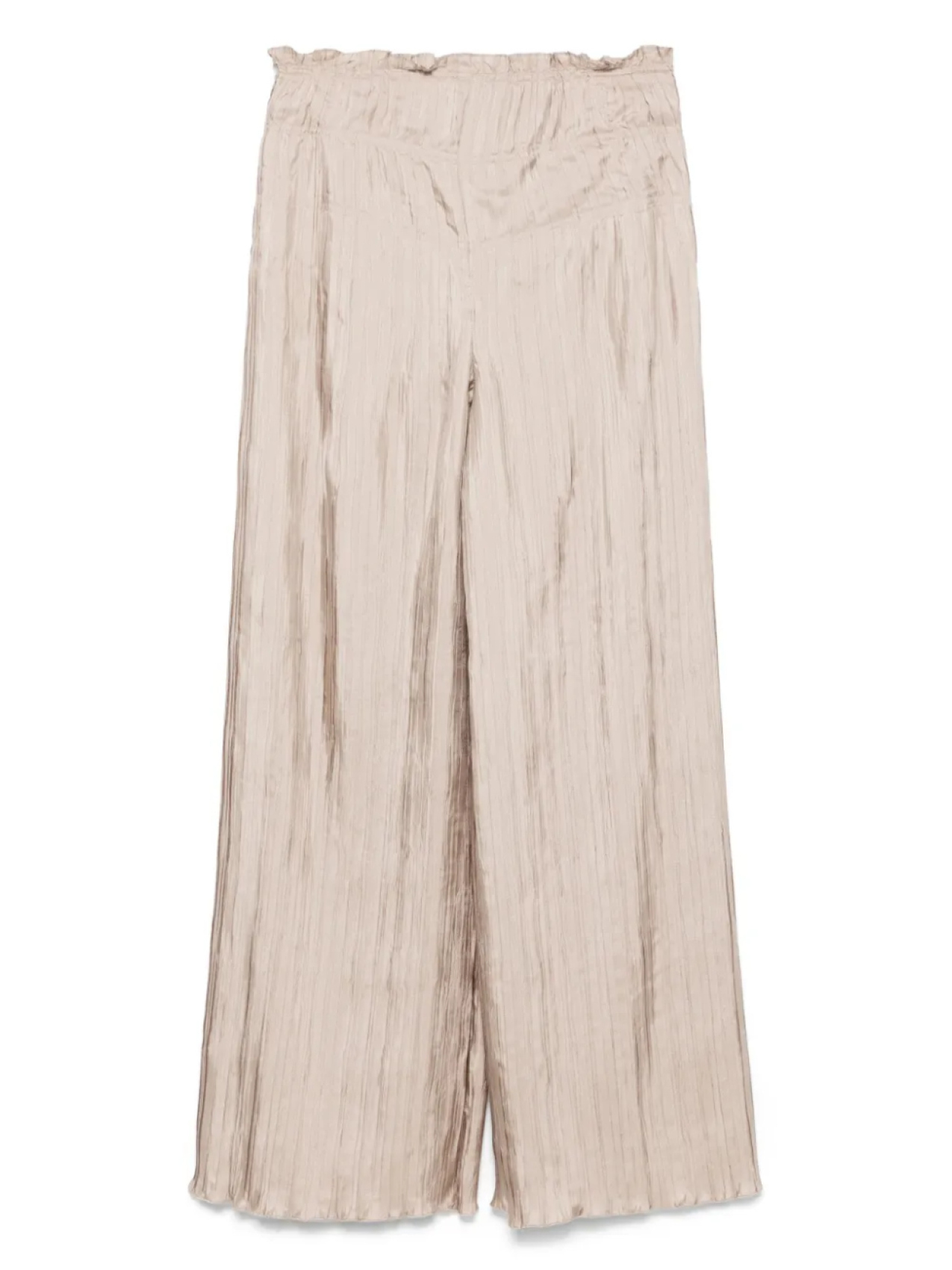 

Шелковые брюки Alberta Ferretti, нейтральный