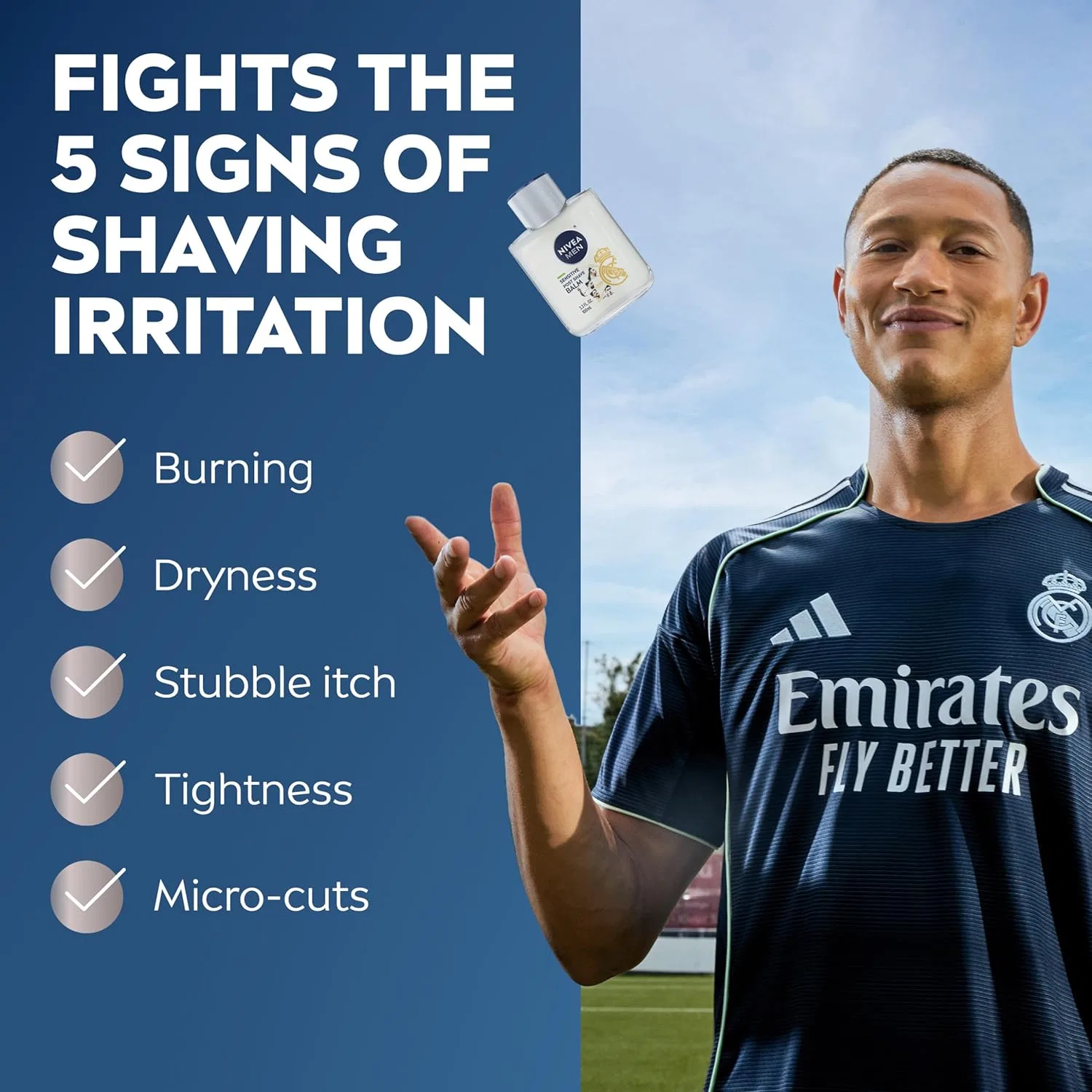 Бальзам после бритья «Sensitive Post Shave Balm» от Nivea Men Nivea Men — фото 4