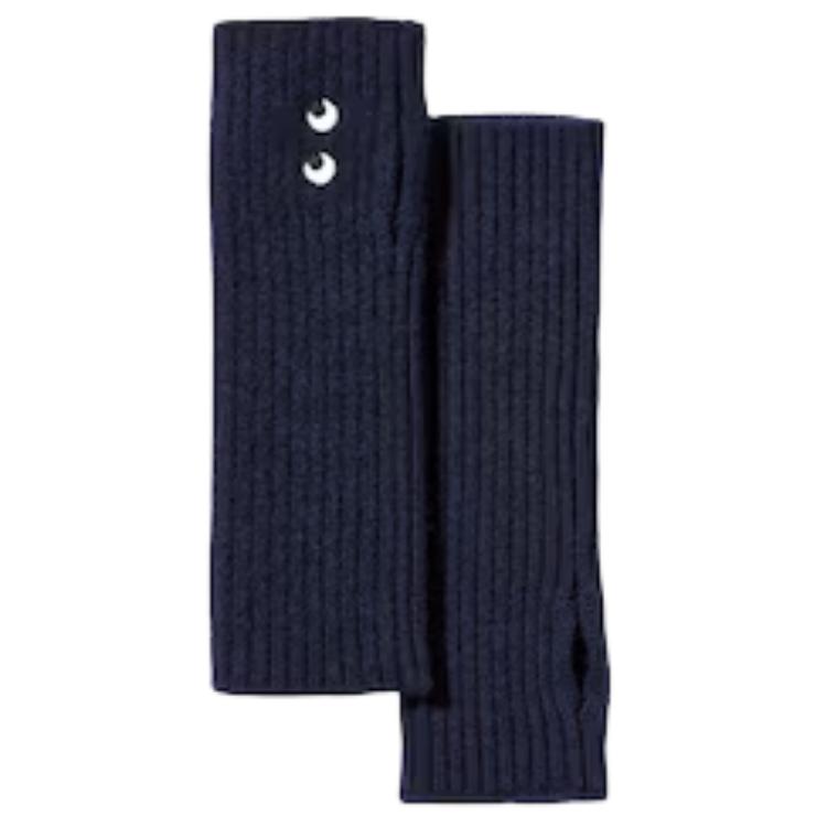 

UNIQLO Унисекс перчатки из кашемира разноцветные, Dark Blue