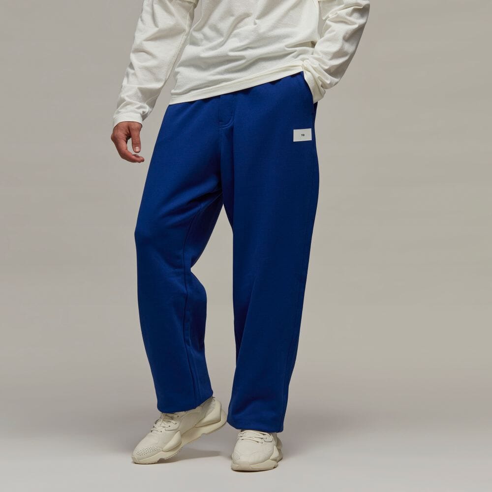 Y-3 Y 3 вязаные спортивные штаны мужские ink blue — фото 4