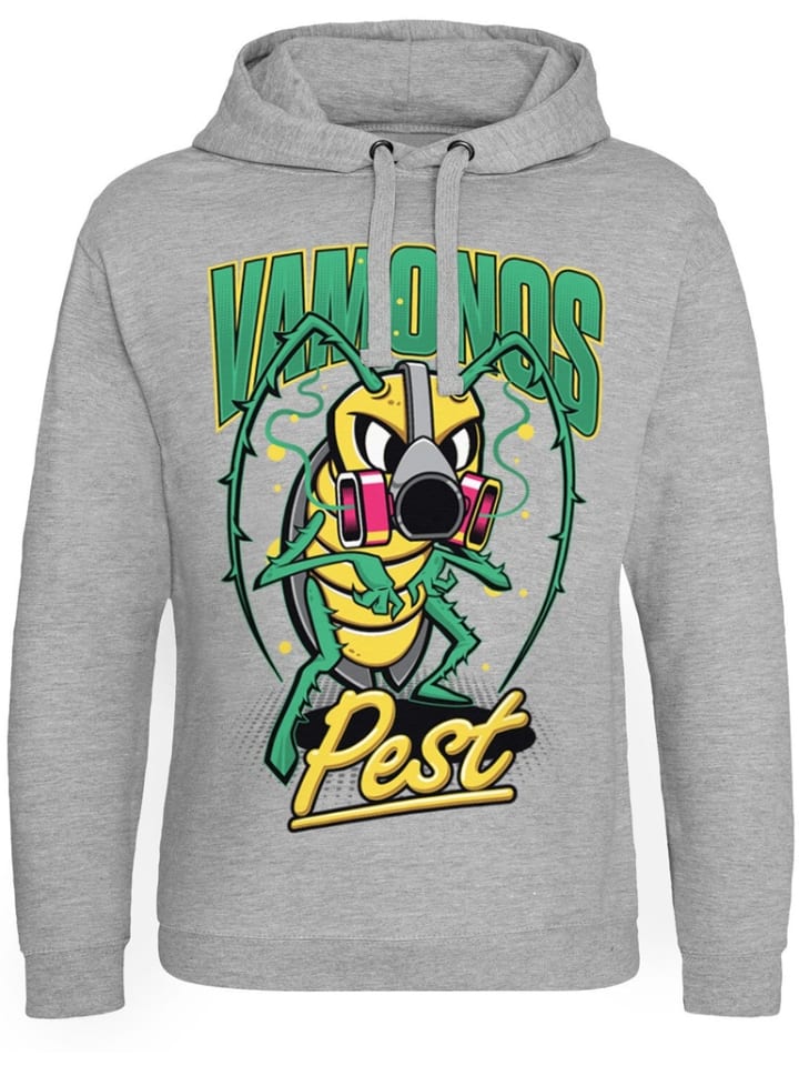 

Толстовка Vamanos Pest Bug Epic Hoodie серого цвета Breaking Bad