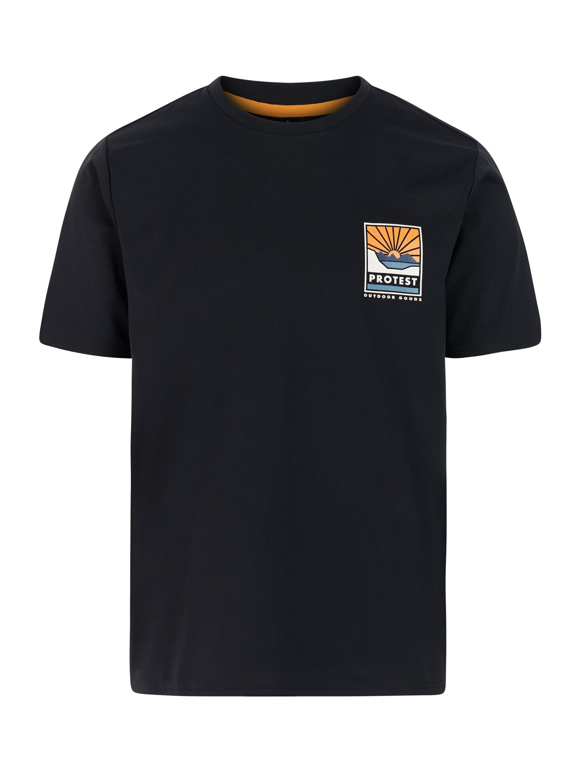 

PROTEST Футболка 'PRTTarrant' в черном цвете