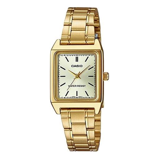 

Часы CASIO Waterproof Quartz Gold Analog, желтый