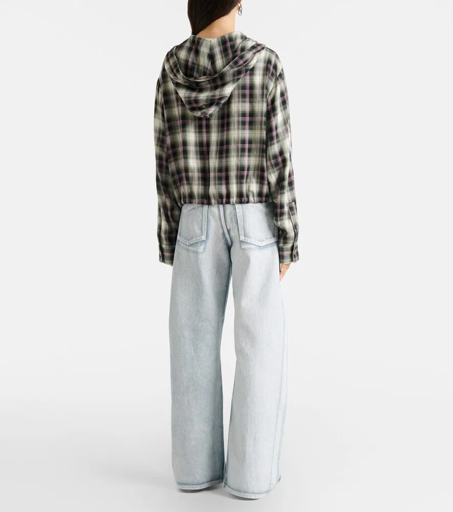 Широкие джинсы Page Acne Studios, синий — фото 3
