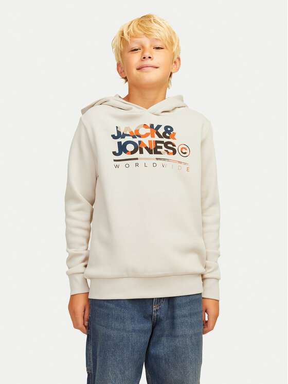 

Толстовка стандартного кроя Jack&Jones Junior, бежевый