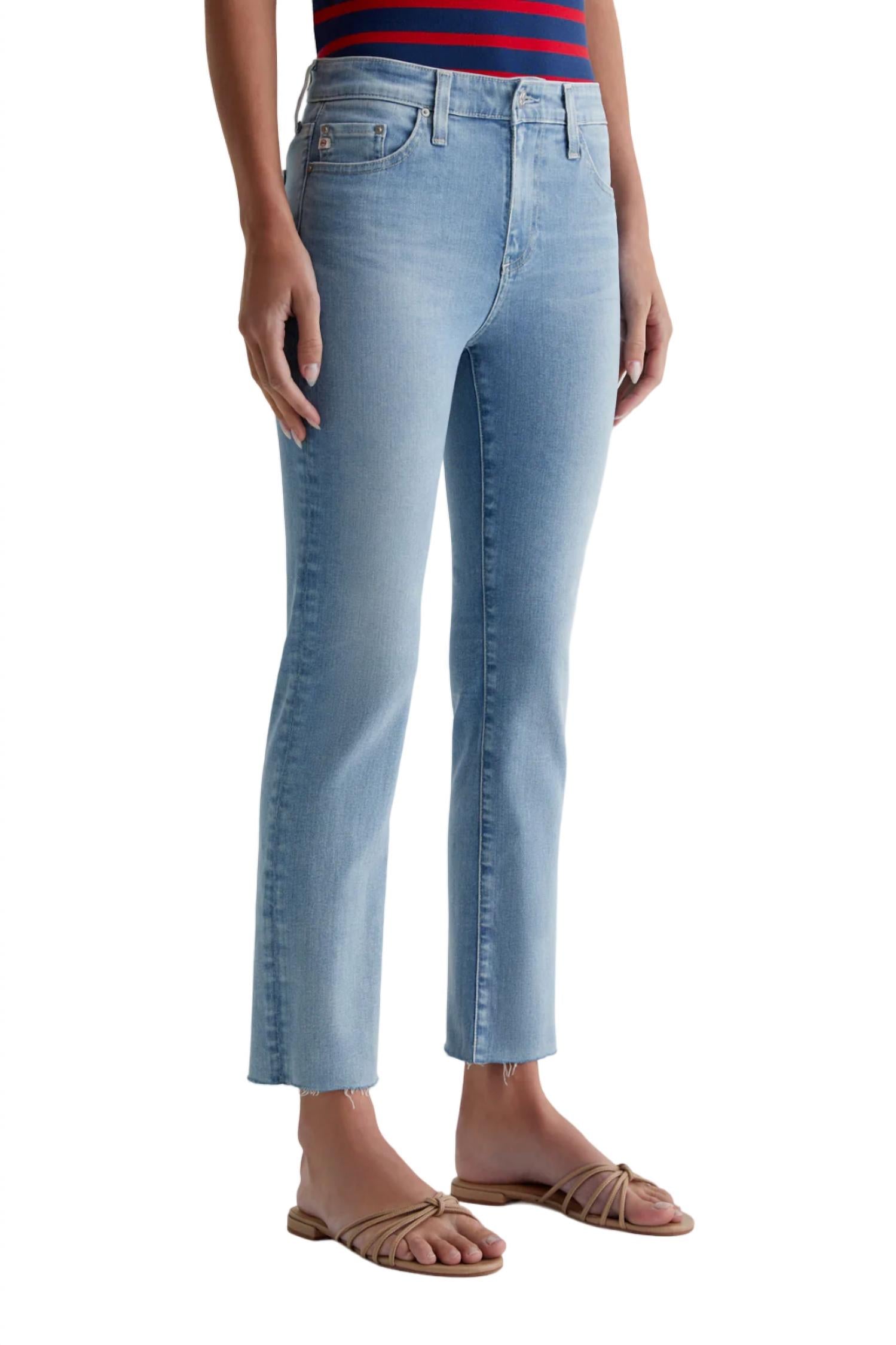 

Джинсы Mari Crop за 24 года. Зеркало AG Jeans, цвет 24 years looking glass