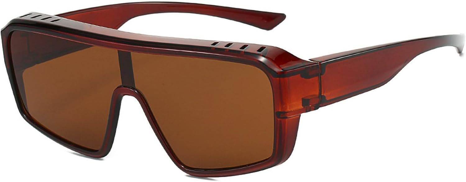 

Ретро большие женские ветрозащитные очки-солнцезащитные очки, модные цельные мужские очки для активного отдыха и спорта в стиле панк с градиентным переходом цвета mincl, C3