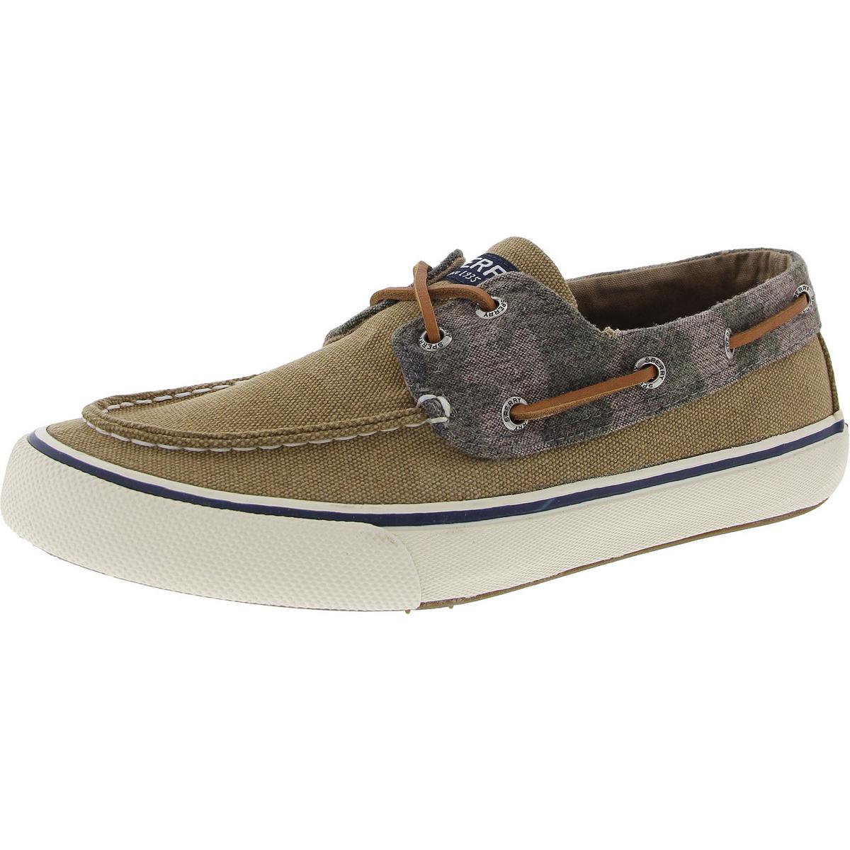 

Bahama II Мужские повседневные и модные кроссовки из парусины на шнуровке Sperry