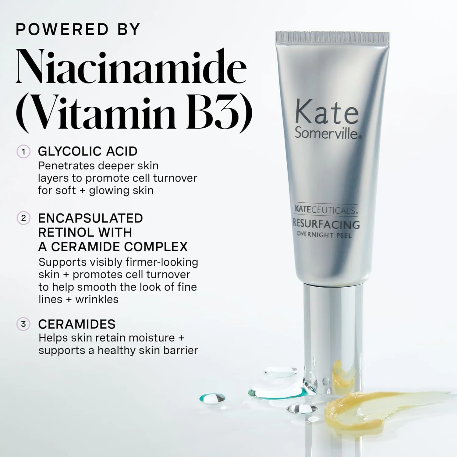 Пилинг Kate Somerville — KateCeuticals Resurfacing Overnight Peel - для лица клинического уровня, мощное, 29.6 мл — фото 2