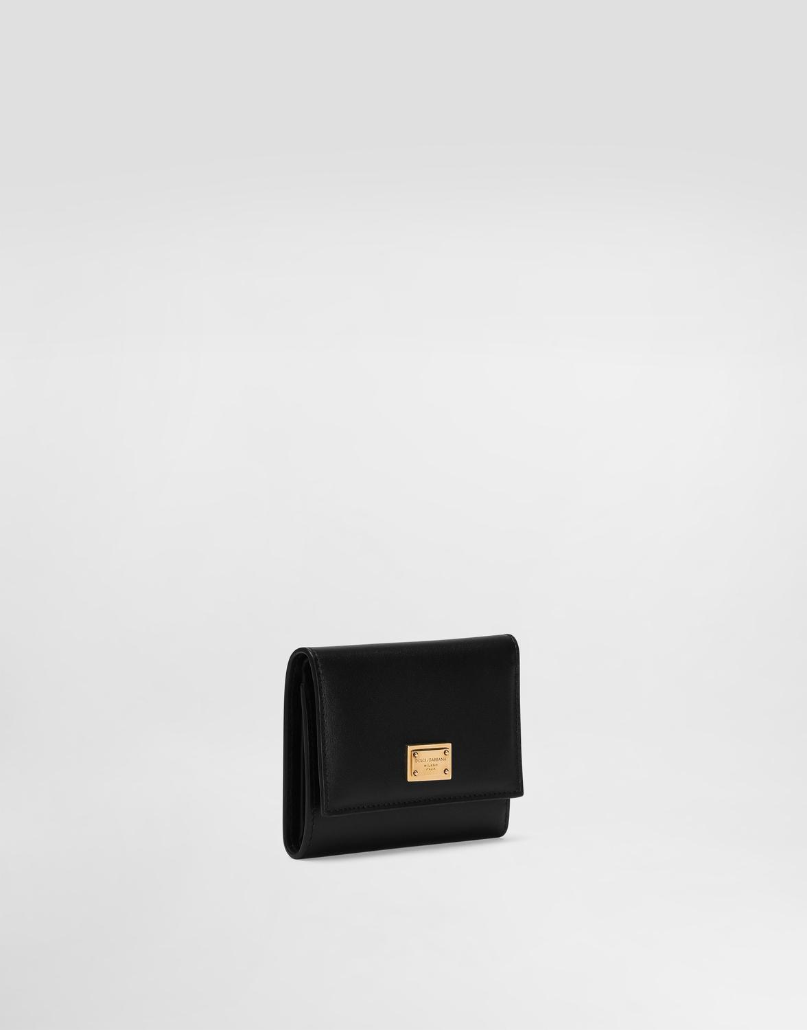 Кошелек из телячьей кожи plongé Dolce & Gabbana, черный — фото 2