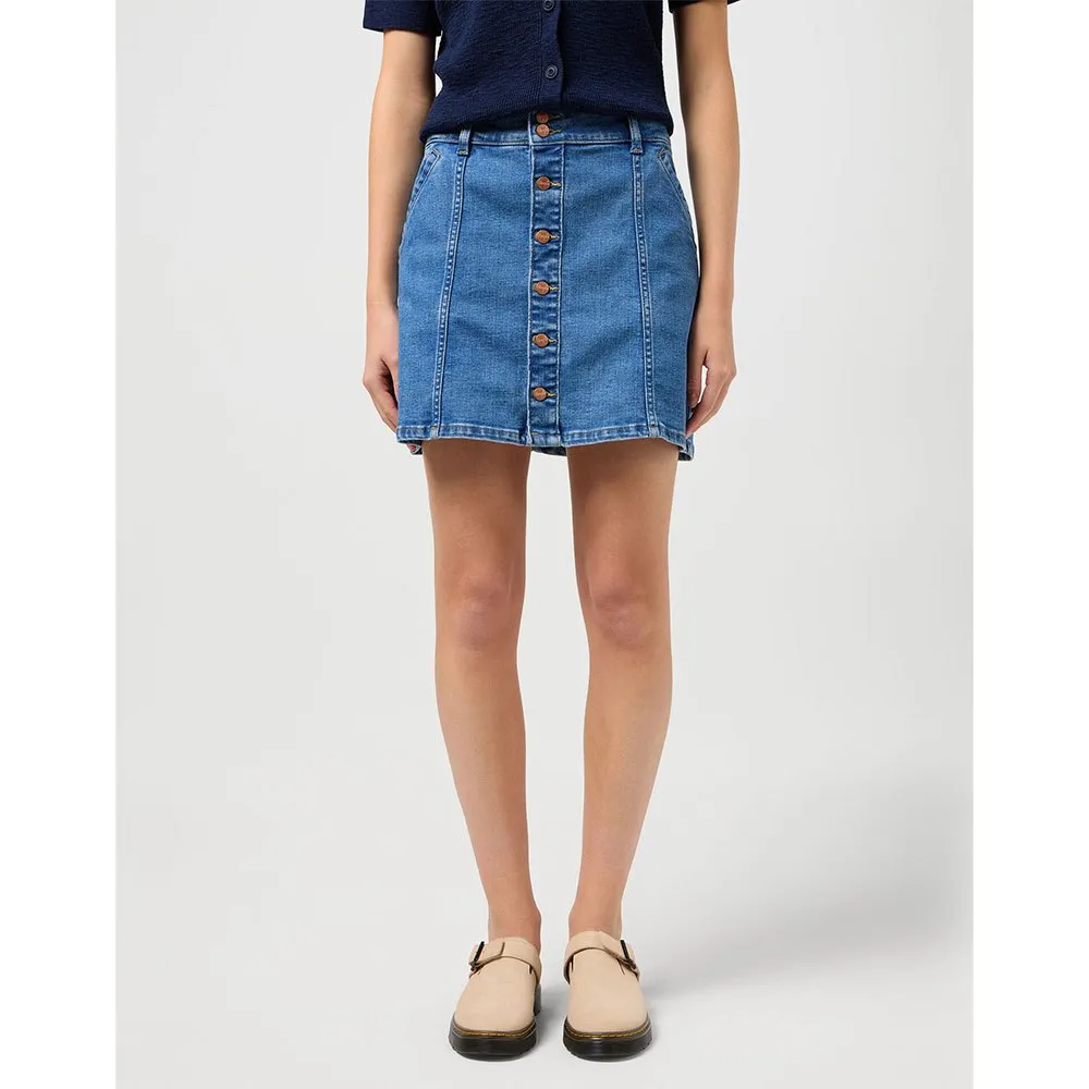 

Юбка Wrangler 112352524 Denim, синий