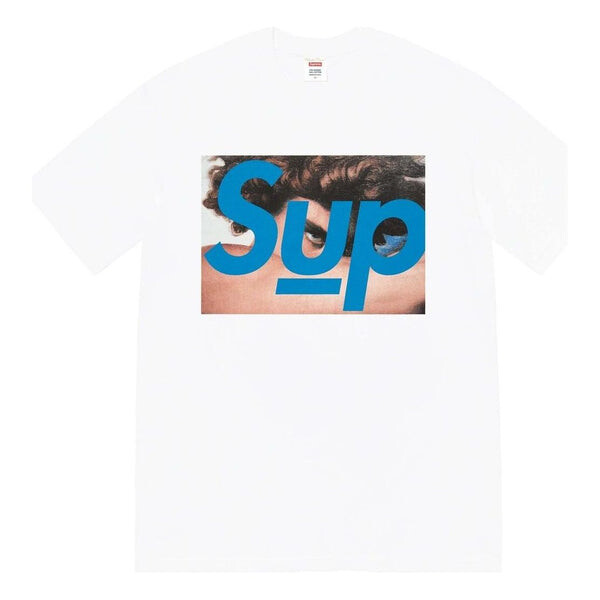 

Футболка undercover face t-shirt 'white blue' Supreme, белый