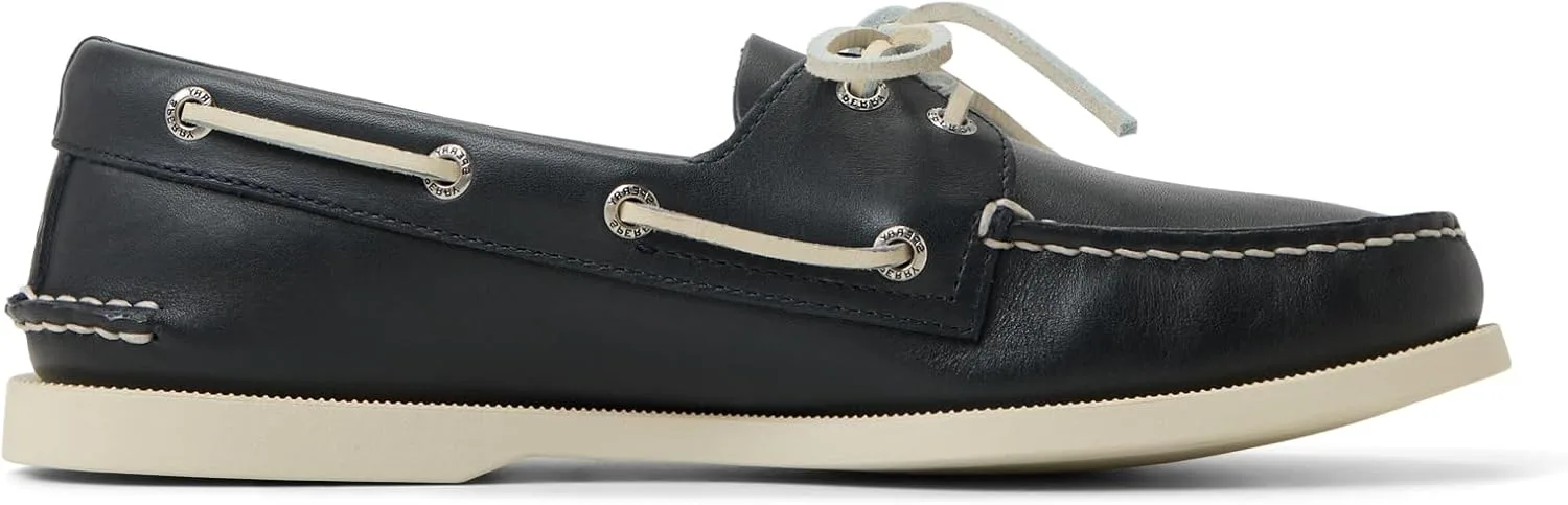 Оригинальные мужские мокасины от Sperry в комплекте с двумя роскошными туфлями, темно-синий — фото 4