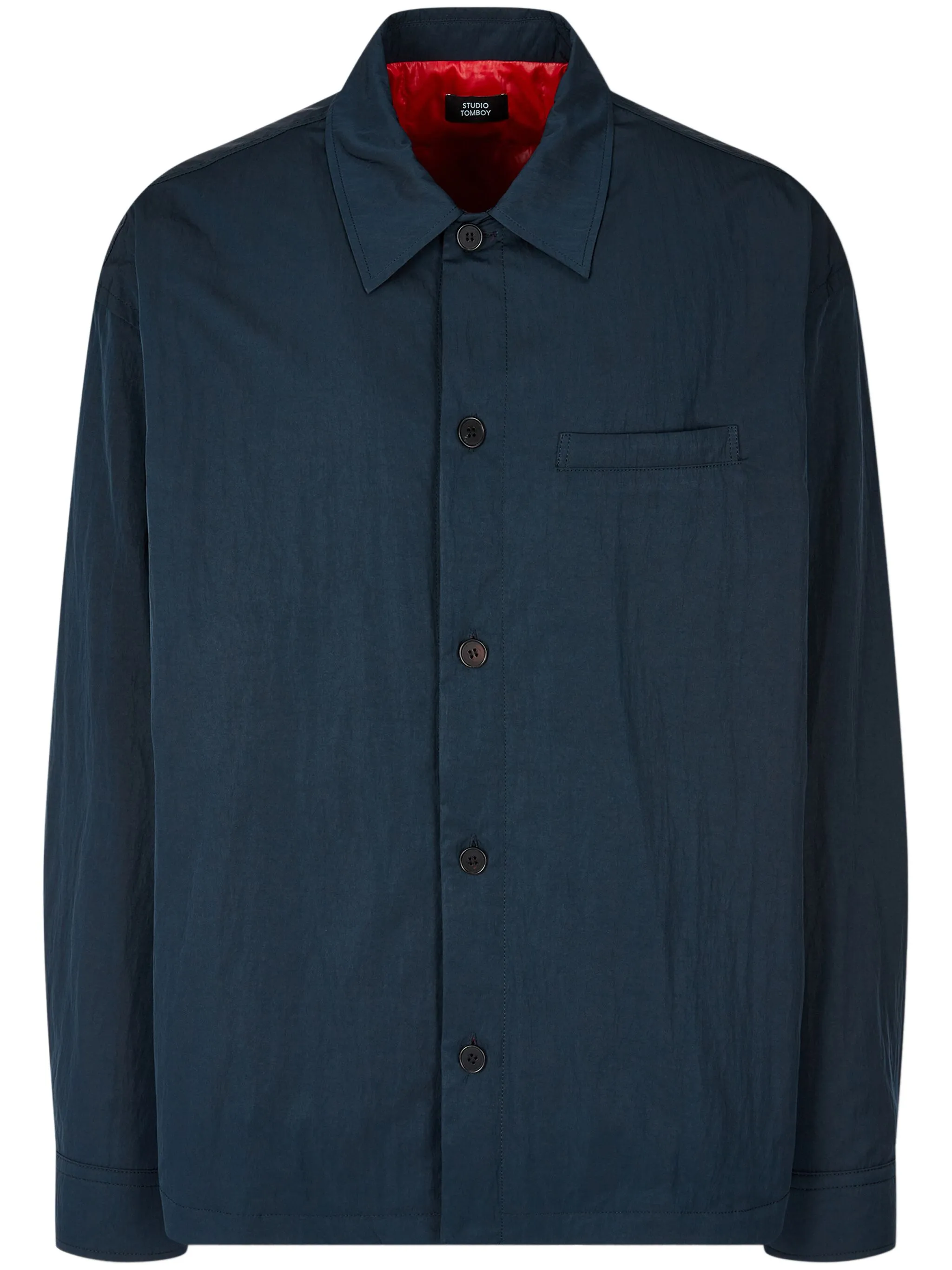 

Утепленная куртка-рубашка Tomboy, синий