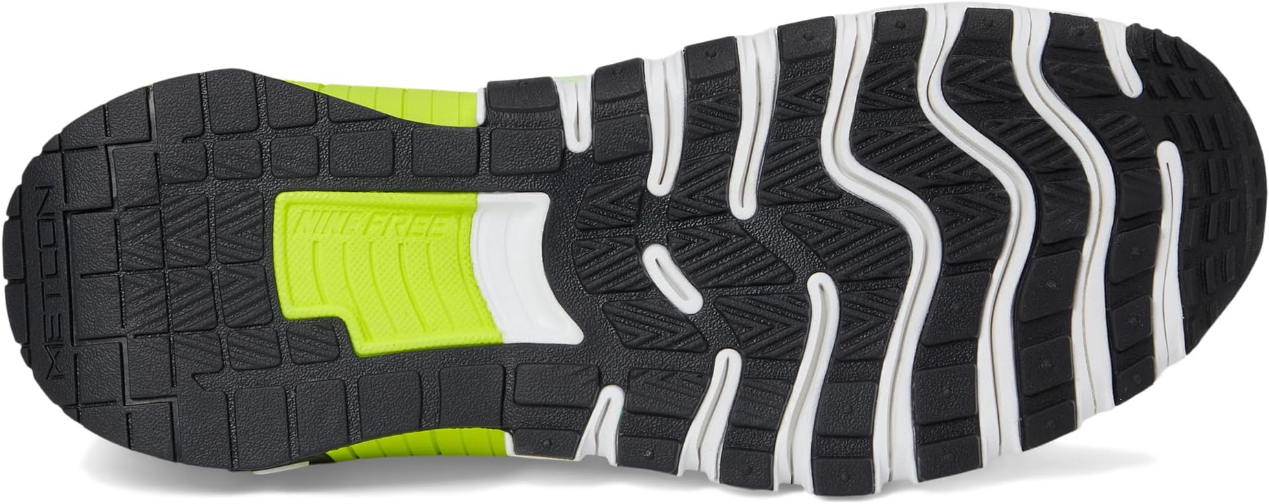 Кроссовки Nike Free Metcon 6, цвет Barely Volt/Black/Volt/White — фото 3