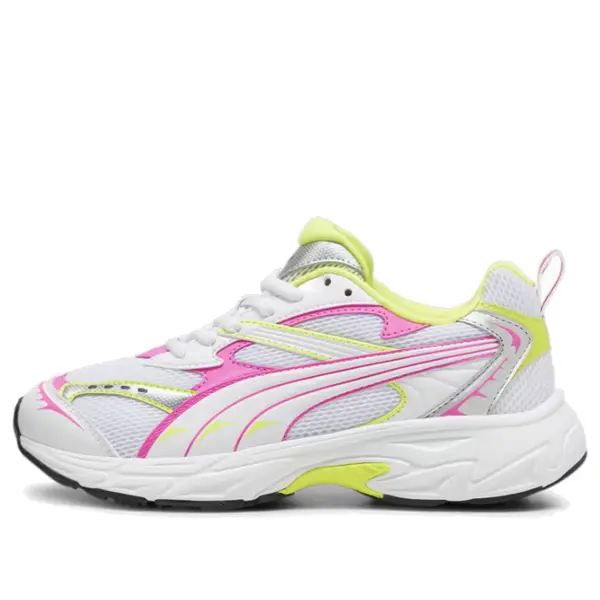 

Кроссовки morphic 'white pink lime' Puma, белый
