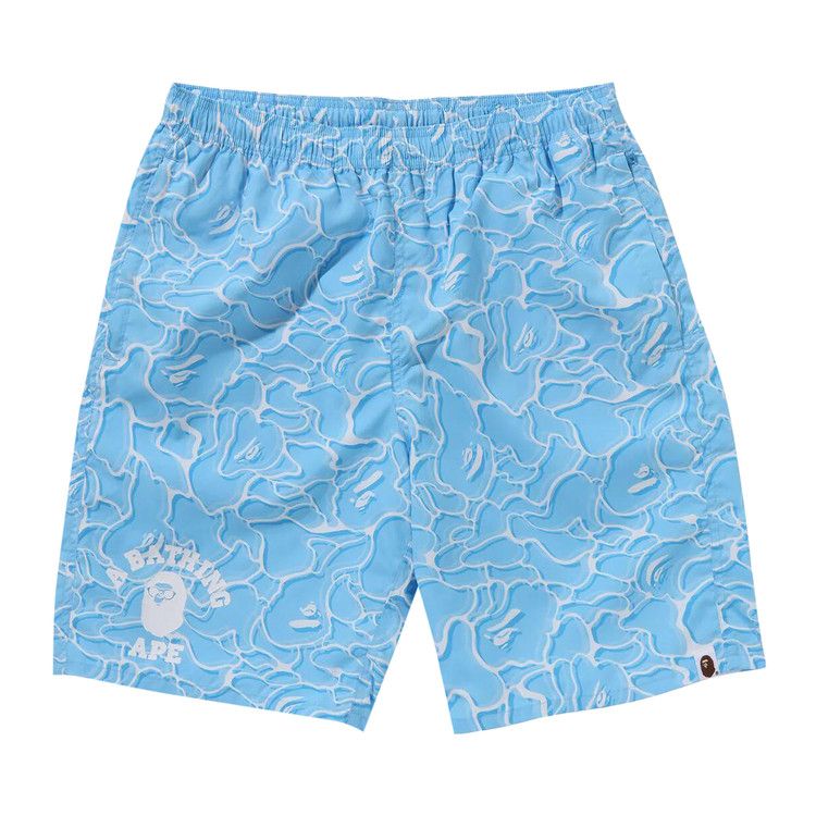 

Шорты BAPE ABC Sea Surface Camo Beach Shorts, Blue
