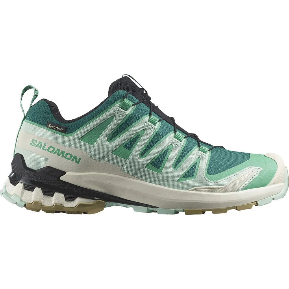 

Походные беговые кроссовки Salomon Xa Pro 3D V9 Goretex, зеленый