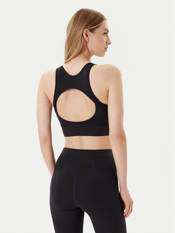 Спортивный бюстгальтер Training JW4545 Adidas By Stella Mccartney, чёрный — фото 3