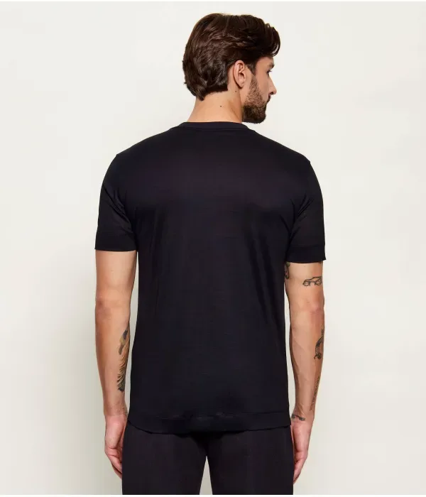 Футболка slim fit Emporio Armani, черный — фото 3
