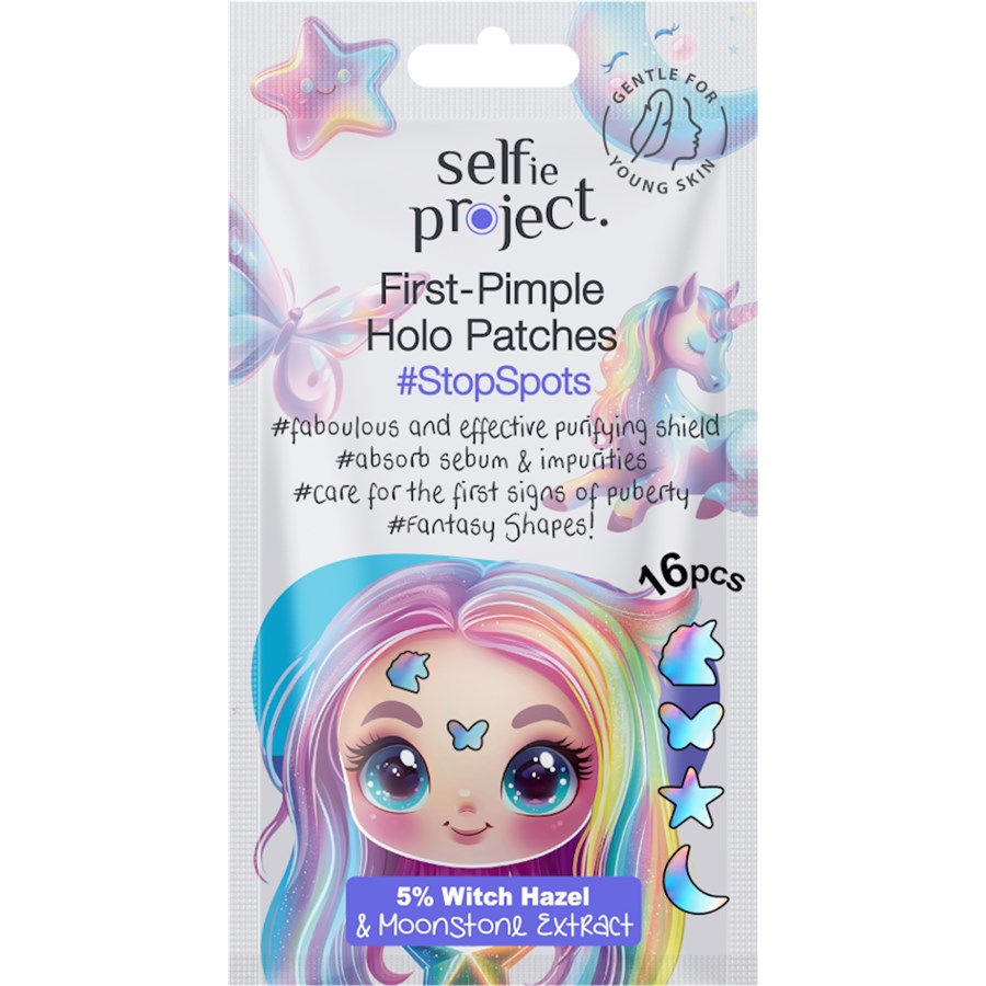 

Маска для лица Selfie Project Fantasy Anti-Pimple Holo Patches, 16 Stk.