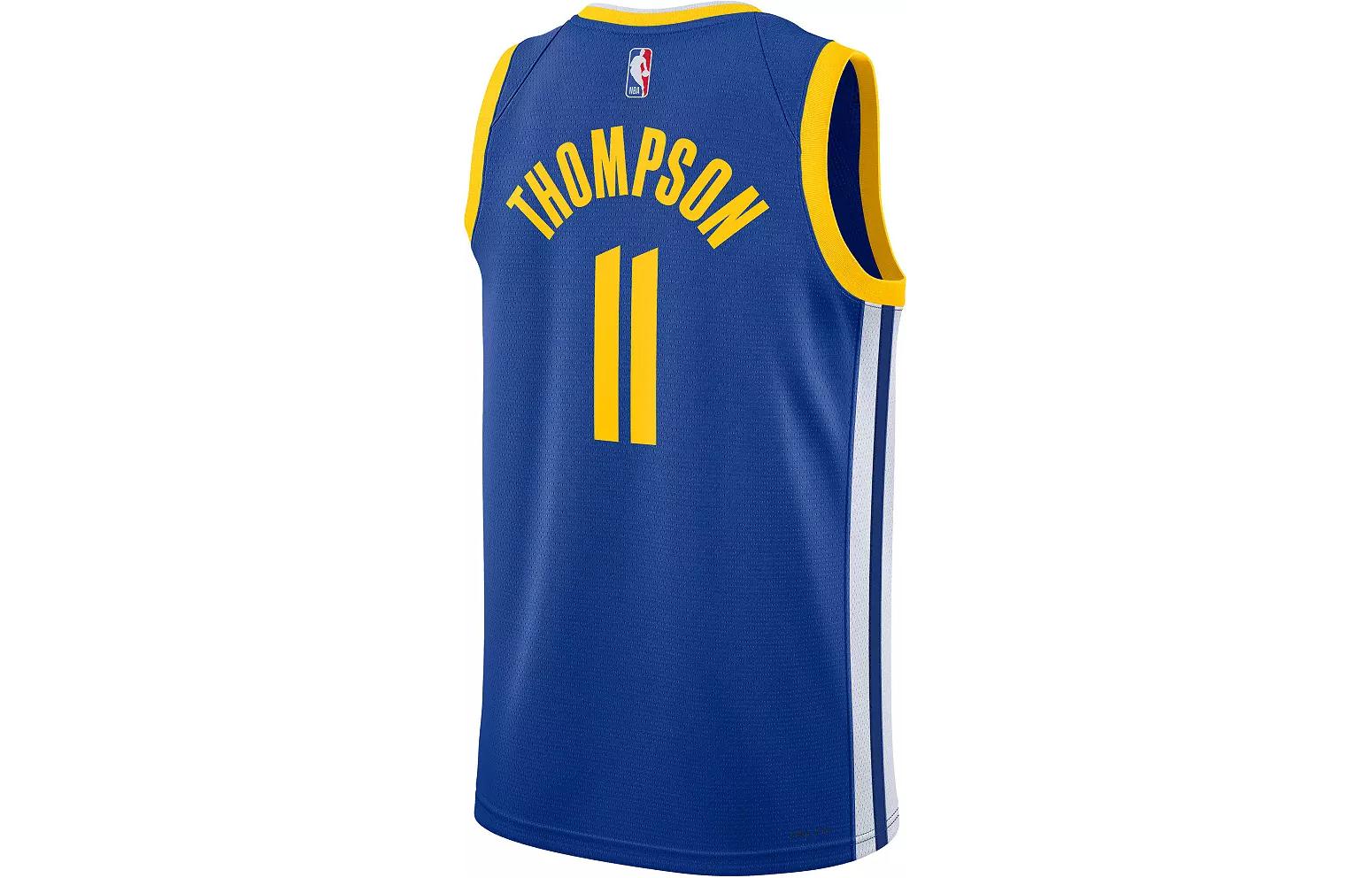 Баскетбольное джерси Nike Dri-FIT NBA Golden States Warriors Klay Thompson Icon Edition 2022/23 Swingman Jersey — фото 2