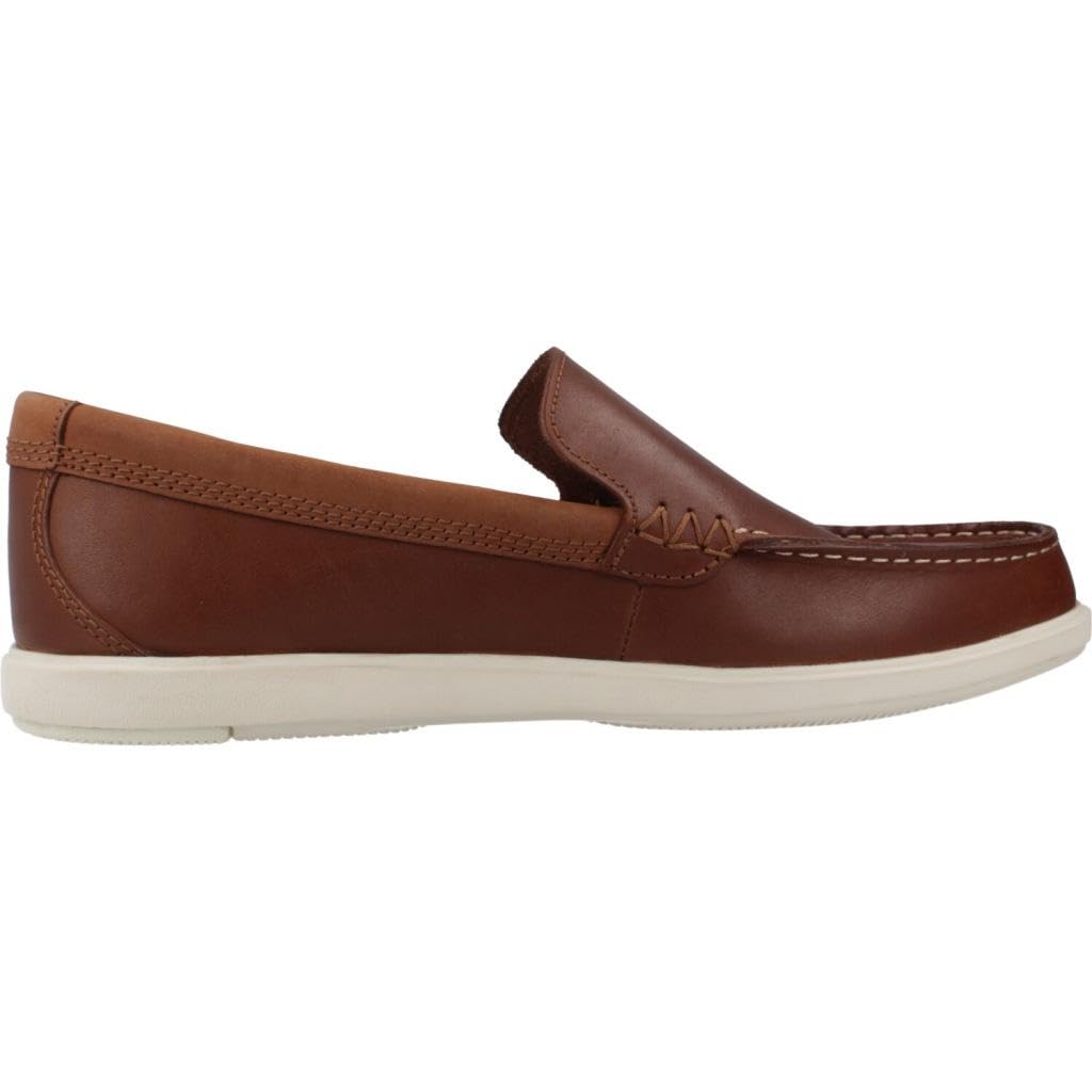 Мокасины Clarks для мужчин Bratton, темно-коричневые, размер 11.5 US — фото 4
