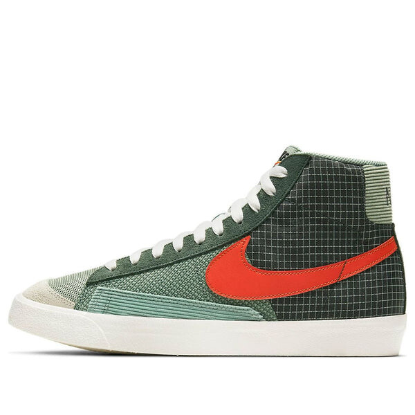 

Кроссовки blazer mid '77 'patch - dutch green' Nike, зеленый
