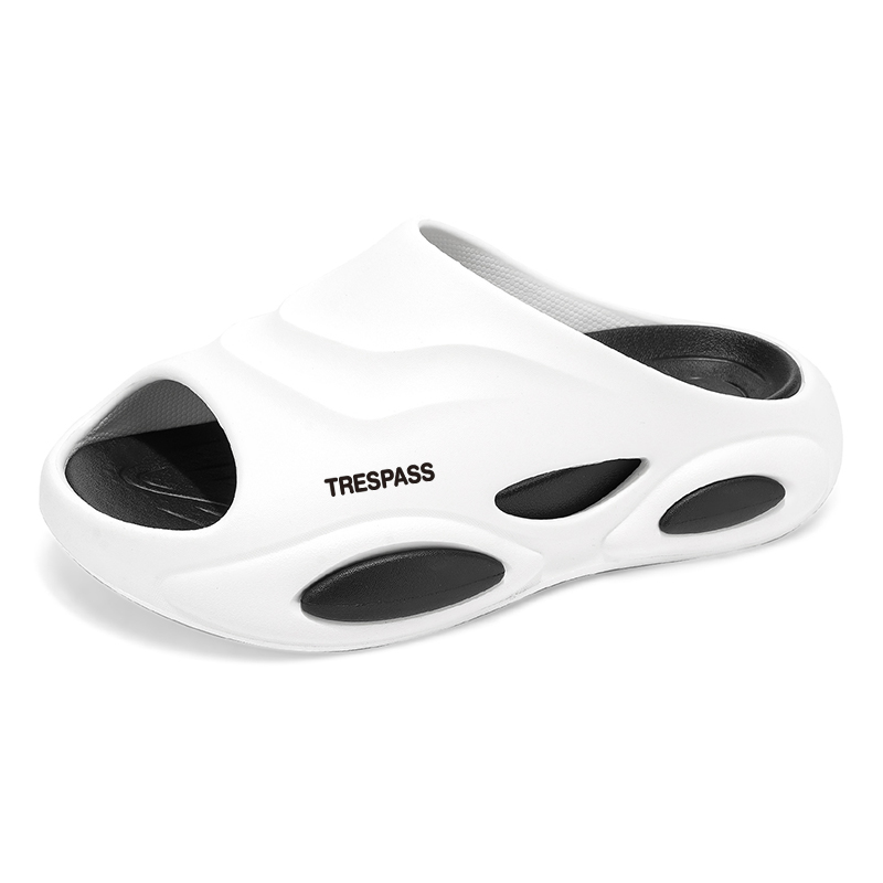 

TRESPASS Тапочки-слайды мужские, черные, белые, серые, зеленые, фиолетовые